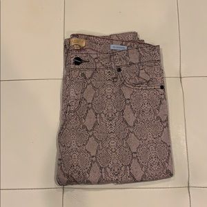Snakeskin soft jean sanctuary the charmer